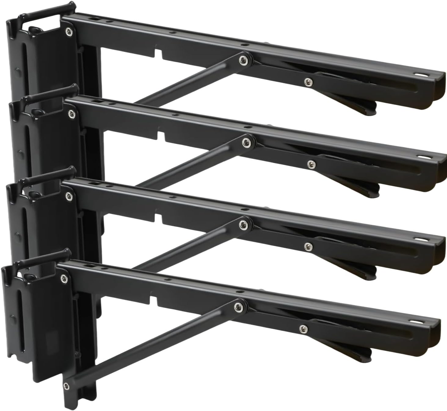 12 Inch Double Fittings E Track Shelf Bracket for Space Saving