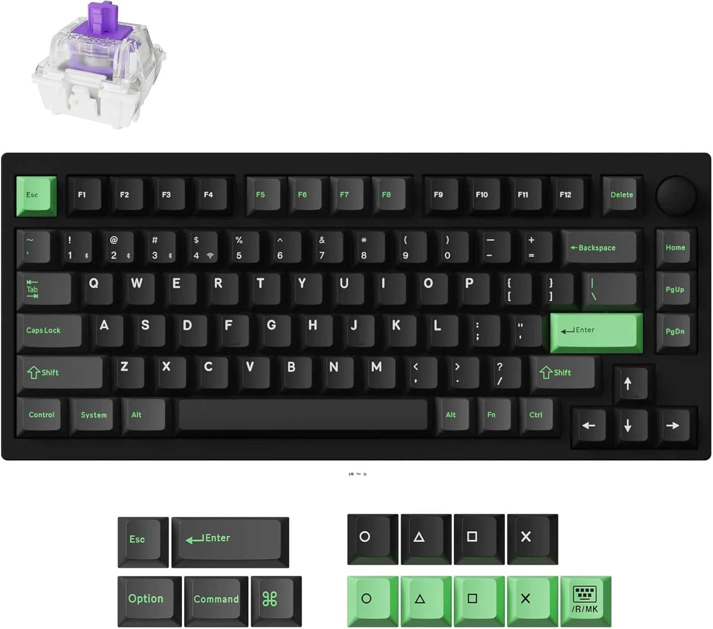 P1 HE Wireless Custom Mechanical Gaming Keyboard with Knob