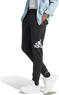Adidas Men's Essentials Fleece Tapered Cuff Big Logo Pants - Cozy is