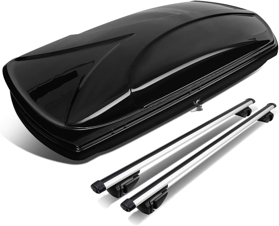 Secure Roof Cargo Box Set + Cross Bar | DNA MOTORING