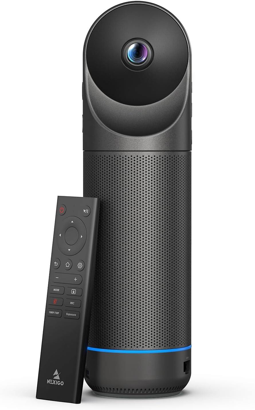 NexiGo Meeting 360 Ultra Conference Camera for Large Rooms