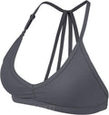 YEOREO Workout Sports Bra for Women - Strappy Open Back Light Impact