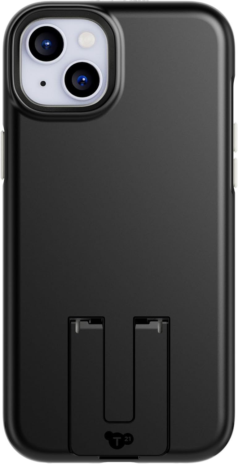 Tech21 Evo Crystal Kick Case for iPhone 15 Plus - Obsidian Black