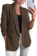 KIRUNDO Womens Blazer 2025 - Lightweight Dressy Open Front Jacket