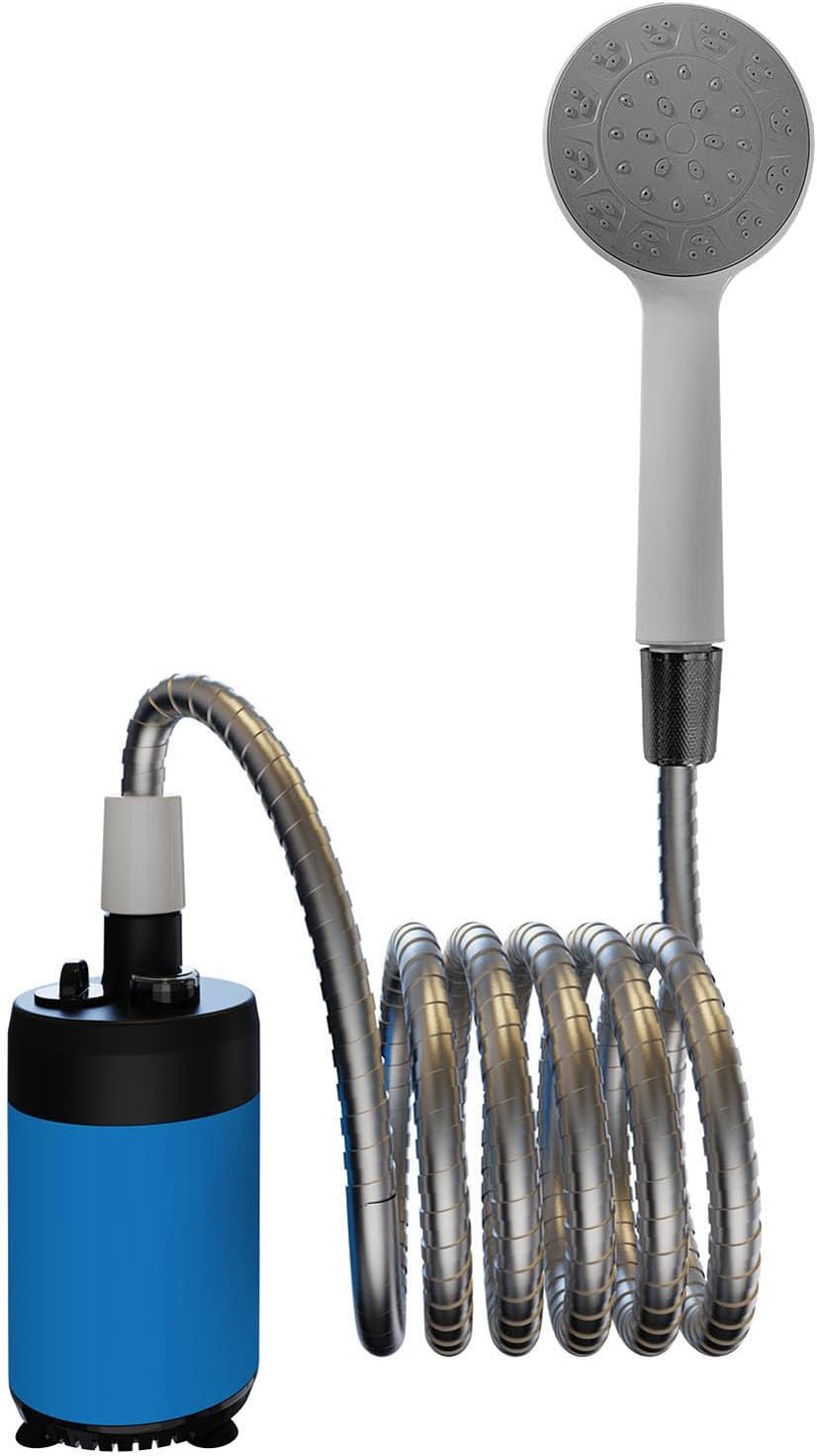 Rechargeable Portable Camping Shower - Multiple Spray Modes
