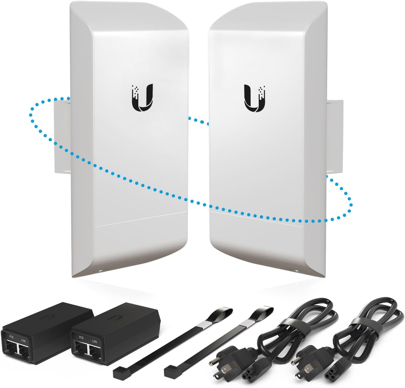 Wireless Bridge Pre-Configured Bundle of 2 for Outdoor Use