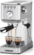 CHULUX 20-Bar Espresso Machine: Home Cappuccino & Latte