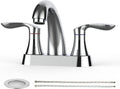 Bathroom Faucet 4 in Centerset Bathroom Sink Faucet - Durable, Easy