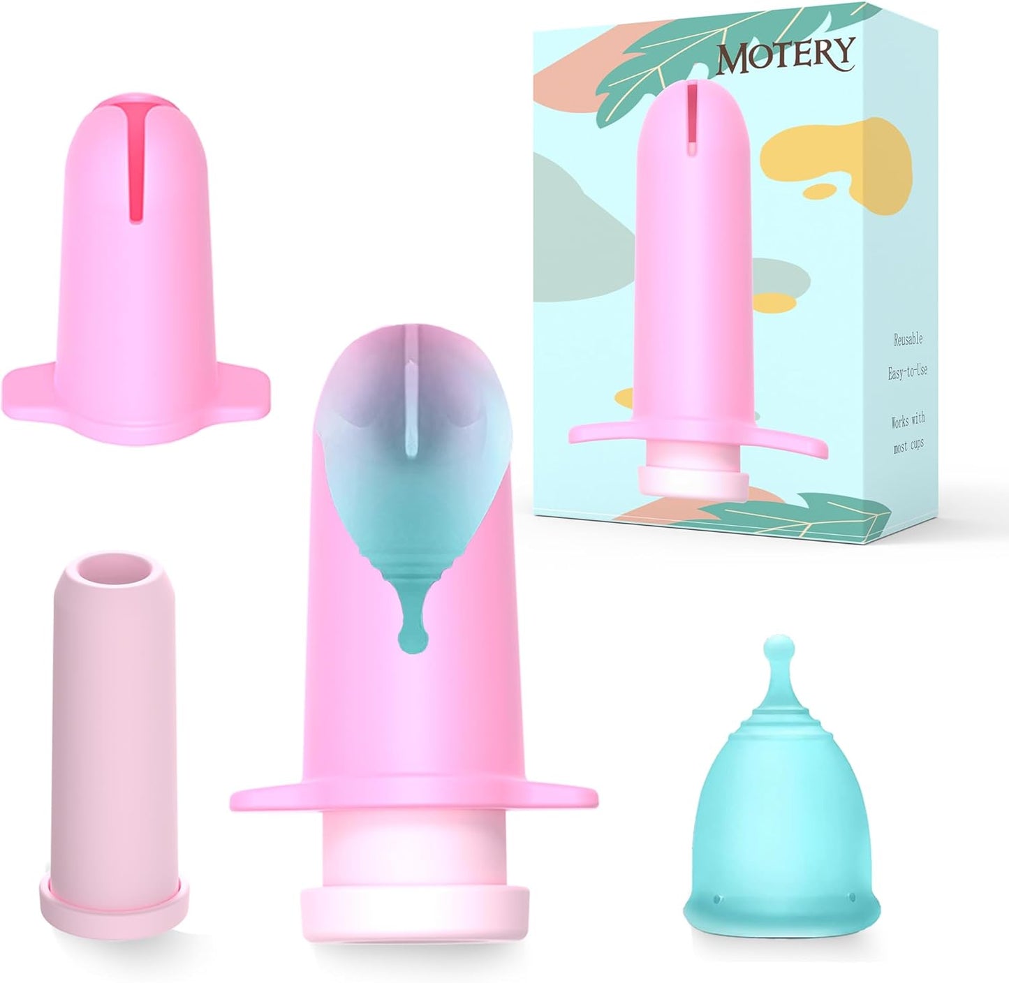 Easy Menstrual Cup Applicator - Eco-Friendly & Effortless