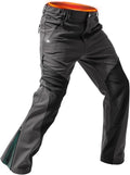 Men's Snow Ski Pants Waterproof Fleece-Lined Softshell - Warm
