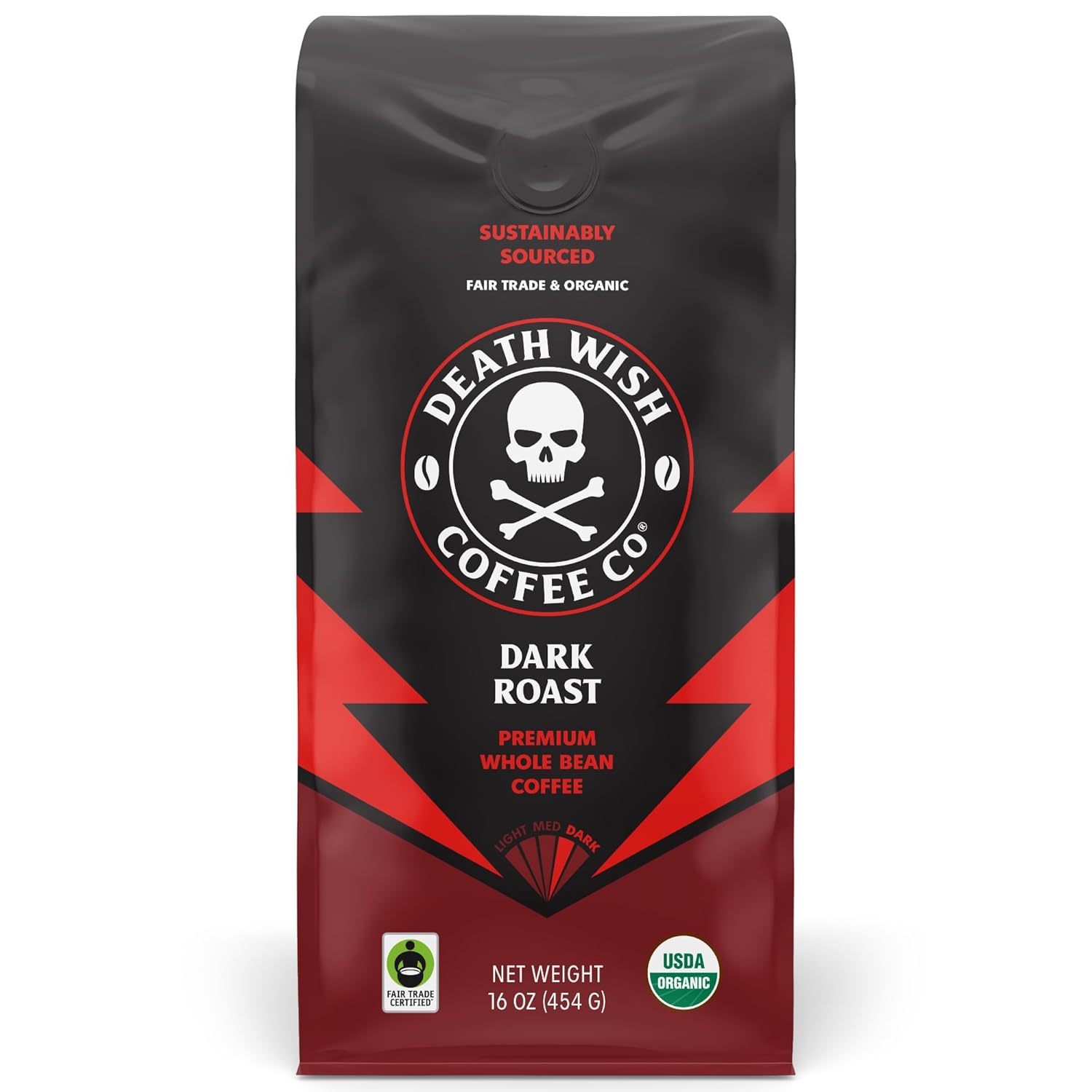 Intense Organic Dark Roast Coffee, 16 oz