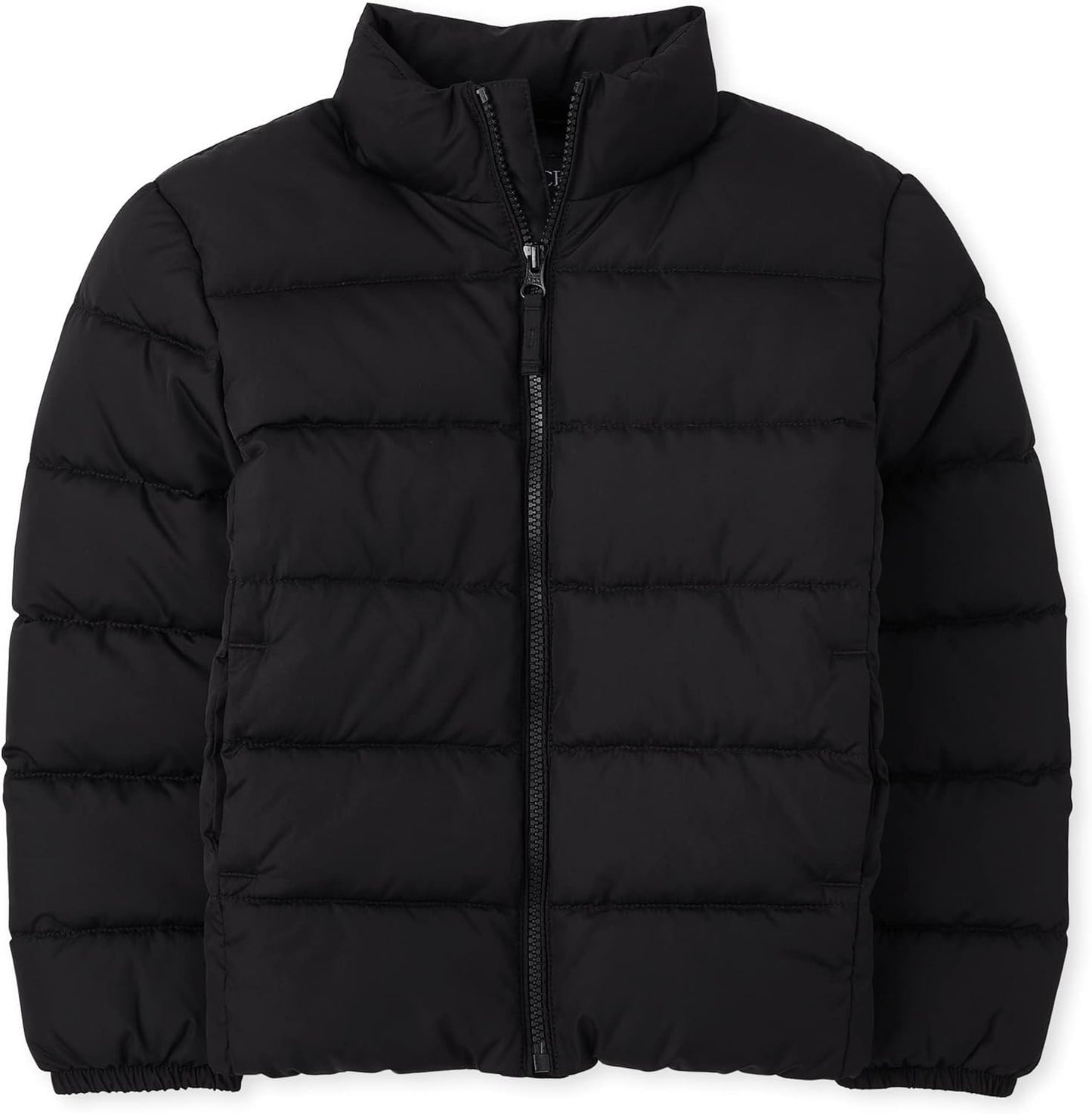 Boys Medium Weight Puffer Jacket - Wind and Water-resistant