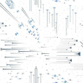 Star Wars Galactic Battles Blue Peel & Stick Wallpaper - Easy Accent