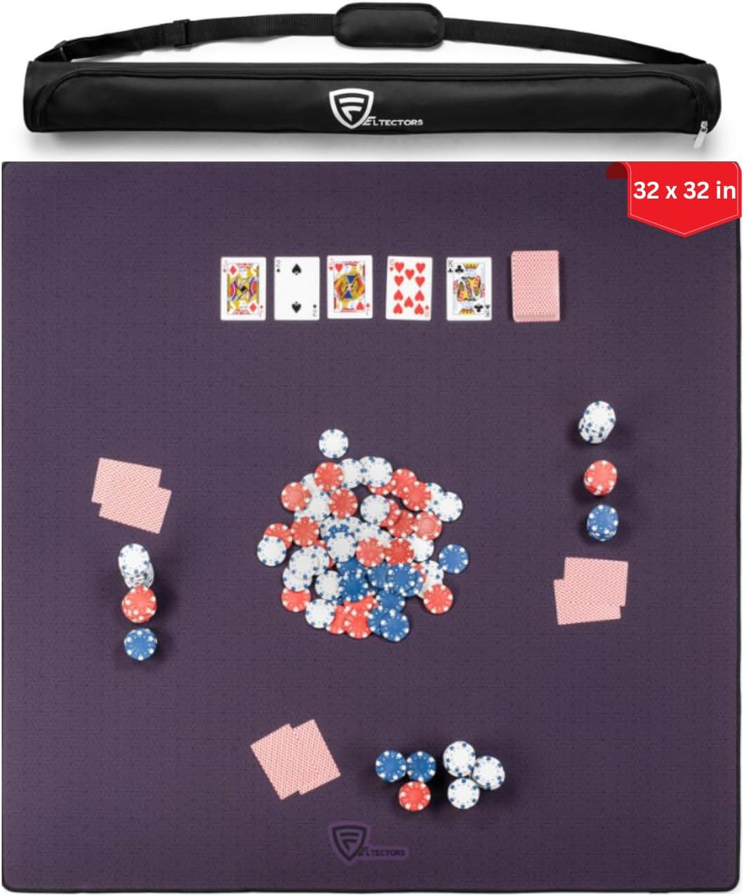 Board Game Mat for 32 x 32 in Tables - Versatile Neoprene Playmat