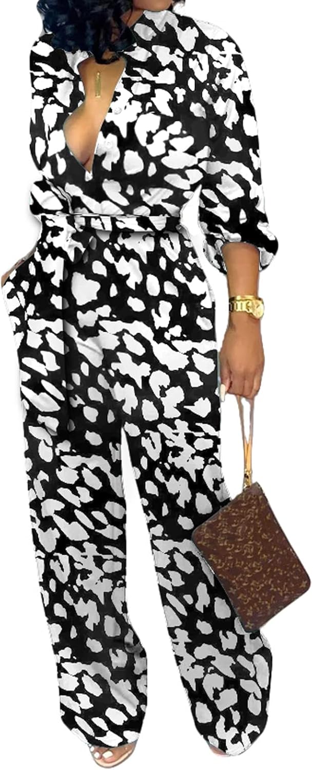Elegant Long Straight Pants Jumpsuit for Women by SxClub