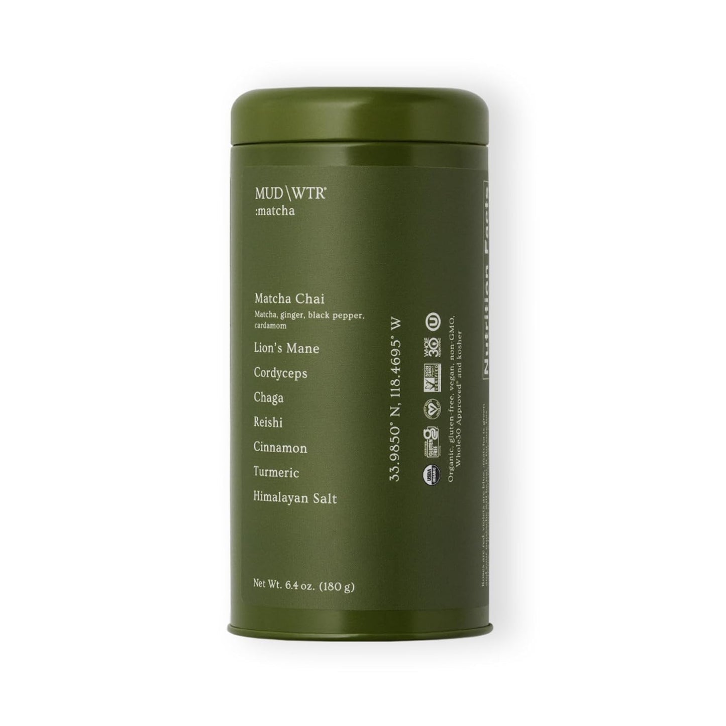 Organic Matcha & Mushroom Blend - Focus & Immunity Boost