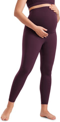 Womens Over The Belly Butterluxe Maternity Leggings 25in - Ultra Comfy