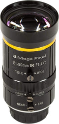 Arducam 8-50mm C-Mount Zoom Lens for IMX477 Raspberry Pi HQ Camera
