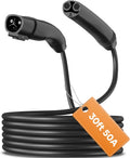 NACS Extension Cord 30ft for Tesla Model 3/Y/X/S - 50A 240V Extension