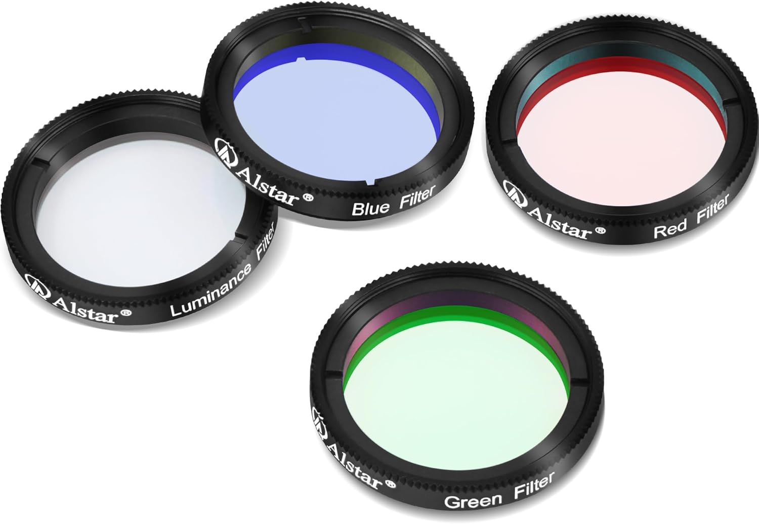 Alstar Deluxe Telescope LRGB Filter Set for Astrophotography