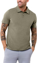 Into The AM Polo Shirts for Men - Slim Fit Short Sleeve S-4XL