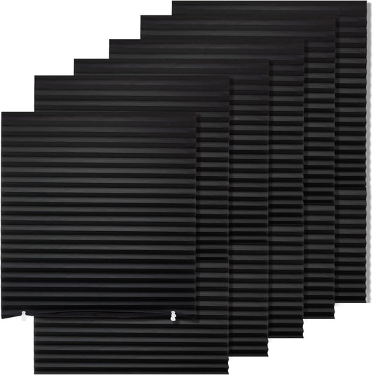 Temporary Blackout Paper Shades - Easy Cut & Install for Windows