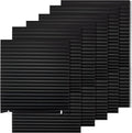 Temporary Blackout Paper Shades 6 Pack - Black 36in x 72in