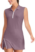 Hiverlay Tennis Dress with Built-In Shorts and Pockets - Versatile can
