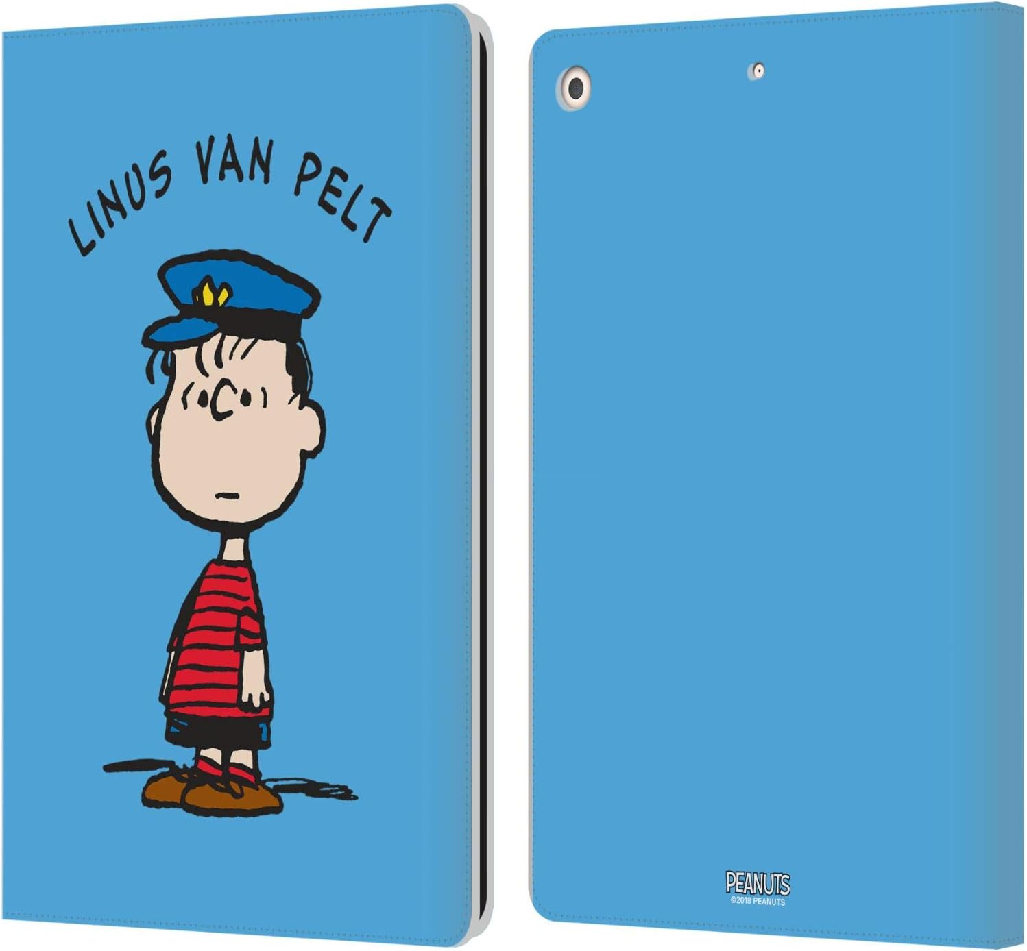 Peanuts Linus Van Pelt Leather Wallet Case for iPad 10.2