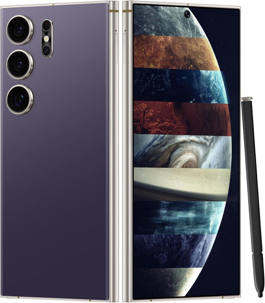 Unlocked A24 Ultra Smartphone with 6.8 Inch HD Screen and Pen