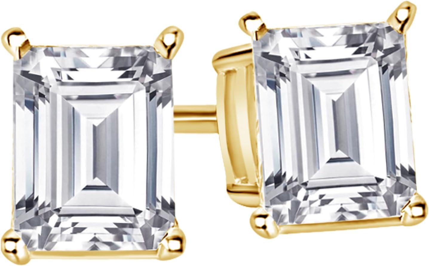Houston Diamond District IGI Certified Lab Grown Diamond Stud Earrings