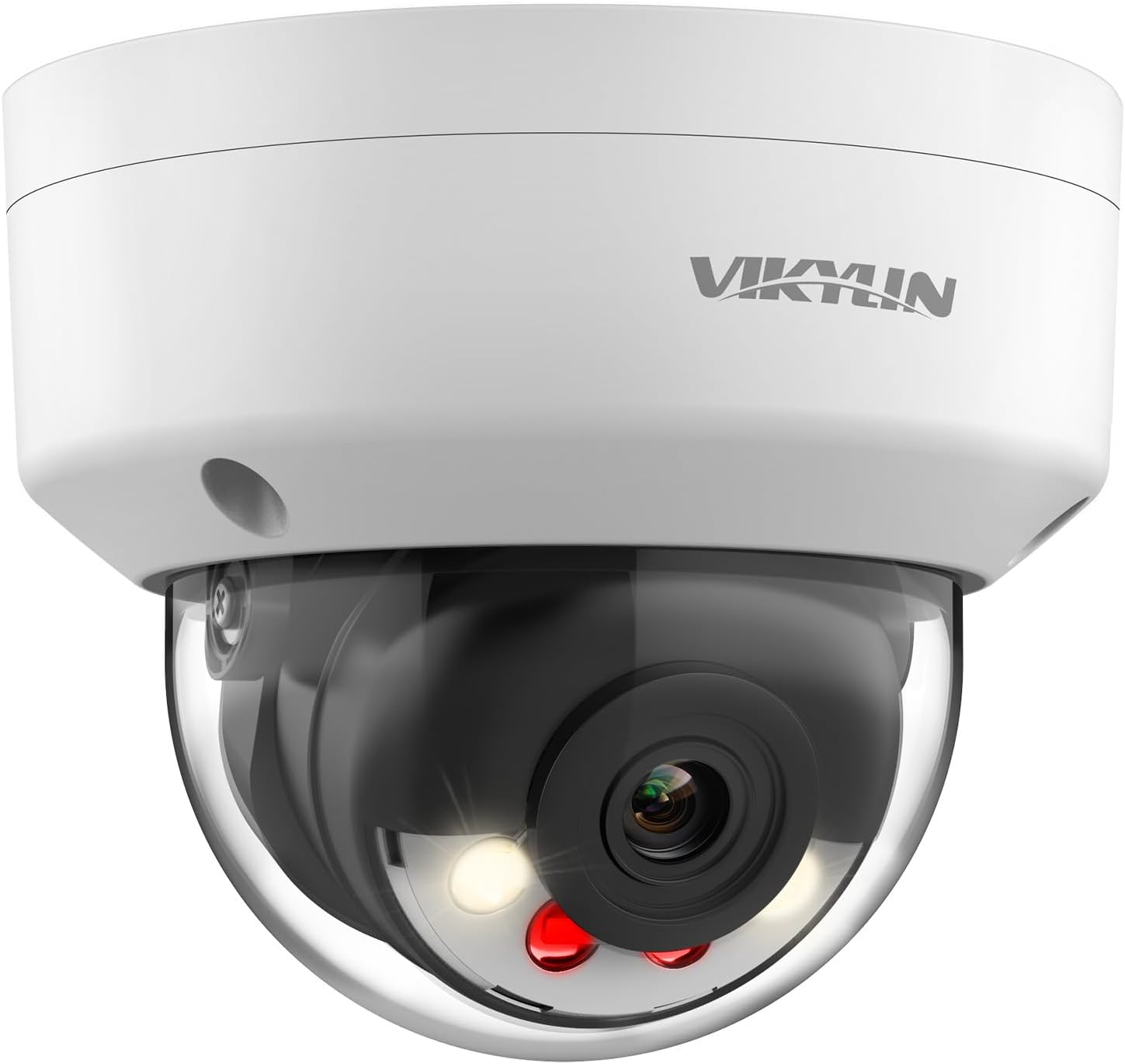 VIKYLIN 5MP IP PoE Vandal Dome Camera with Smart Night Vision