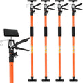 4Pack Adjustable Support Pole Steel 3rd Hand System - Strong DIY