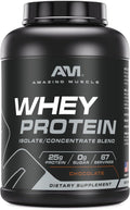 Amazing Muscle 100% Whey Protein Powder Chocolate - High Protein