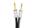 Silverback Speaker Wire 12 AWG with Banana Plugs for Superior Sound