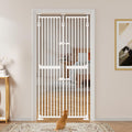 unipaws 75 in High Extra Tall Cat Gate - Stable 3-Pillar Safety