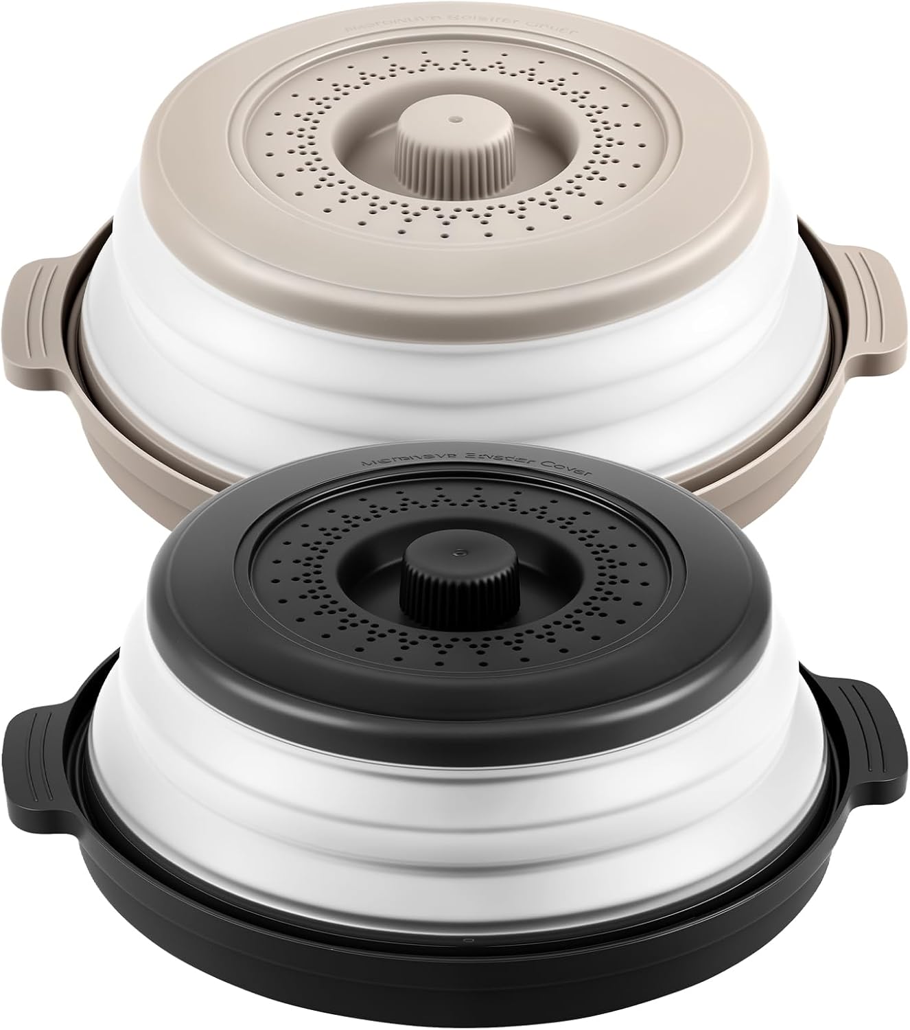 Collapsible Vented Splatter Guard for Mess-Free Cooking