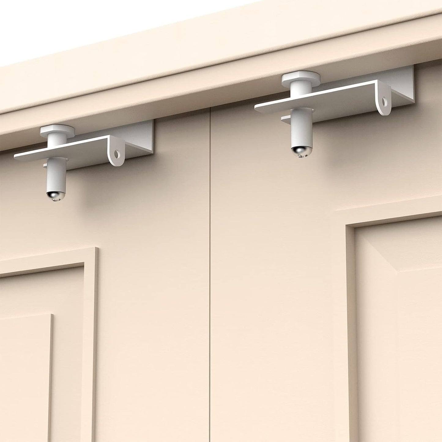 Child Proof Door Top Lock for Kids Safety - Adjustable Metal Lock