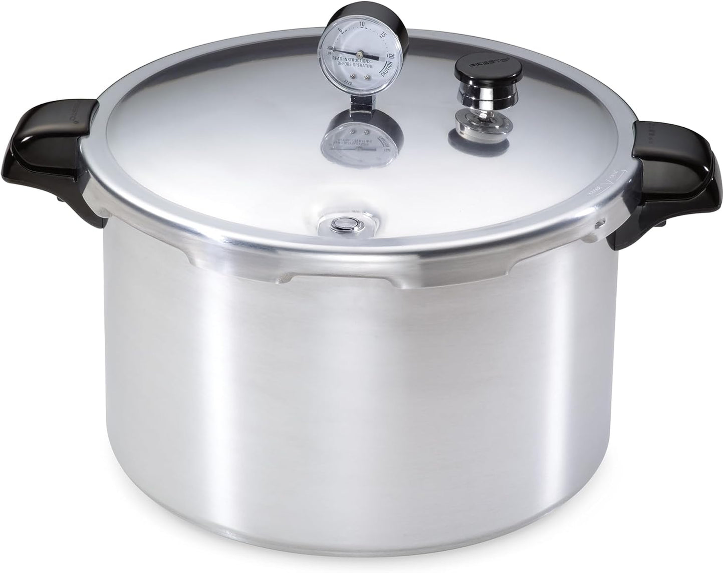 Presto 16-Quart Aluminum Pressure Cooker for Safe Canning