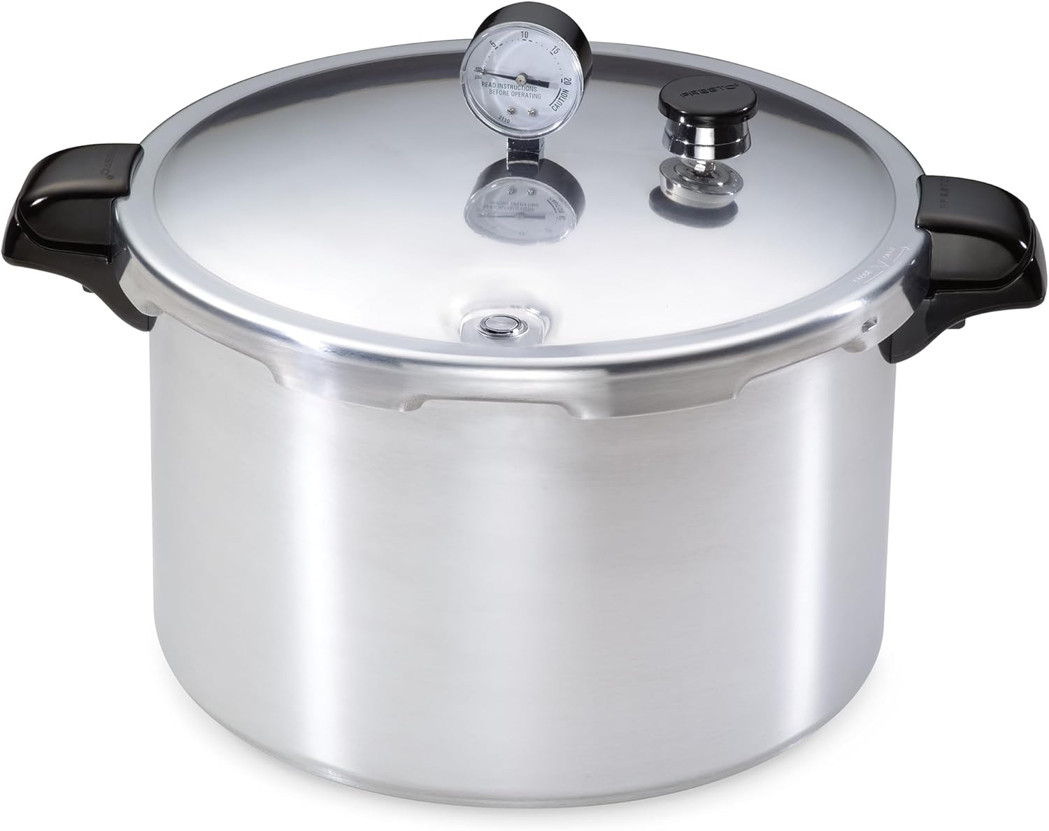 Presto 16-Quart Aluminum Pressure Cooker for Safe Canning