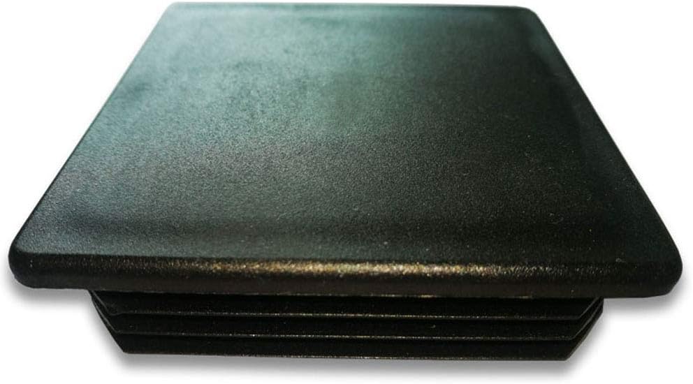 32 Pack 3 Inch Square Plastic Plugs for Tubing Post Protection