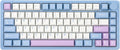 Creamy Blue Blade75 Wireless Aluminum Mechanical Keyboard