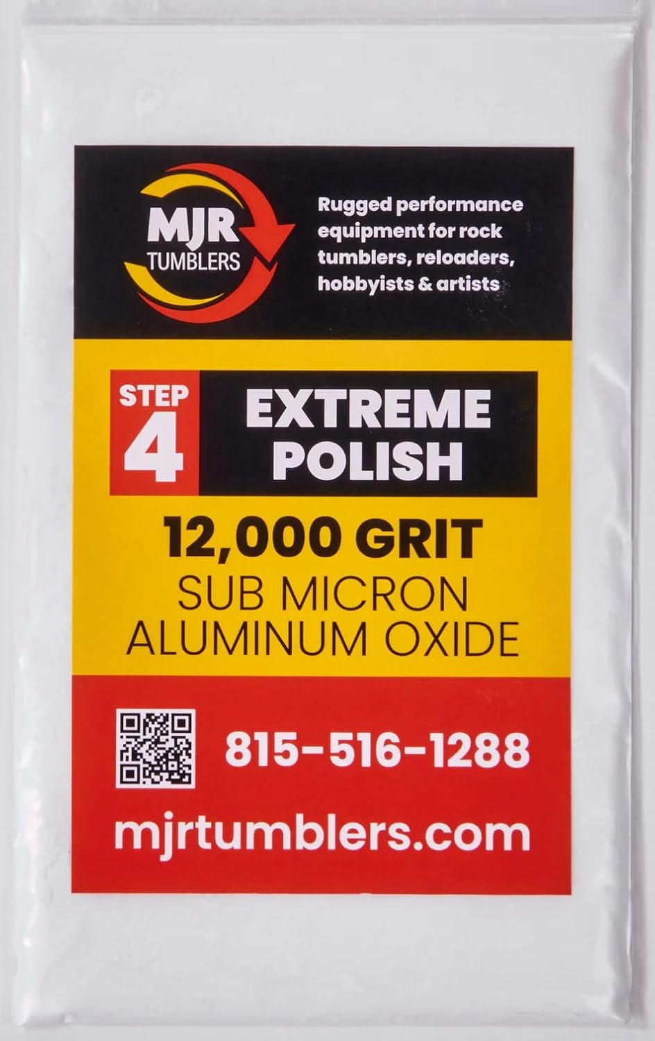 MJR Tumblers 20 Pounds of 12,000 Grit Aluminum Oxide Polish