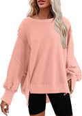 SHEWIN Oversized Reverse Seam Sweatshirt - Lightweight (Style PJQY)