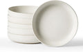 famiware Milkyway 33 oz Bowl Set Pasta Bowls Set of 6 - Matte White