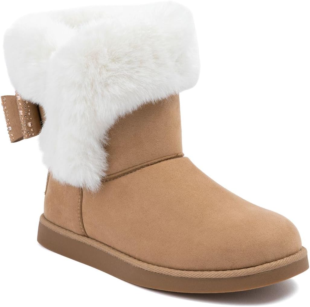 Juicy Couture Women's Slip On Winter Snow Boots for Comfort