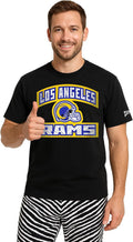 NFL Teams Men's Short Sleeve Graphic T-Shirt - Team Colors