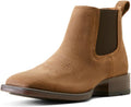 Mens Booker Ultra Chelsea Ankle Boots - Beige Comfortable Support