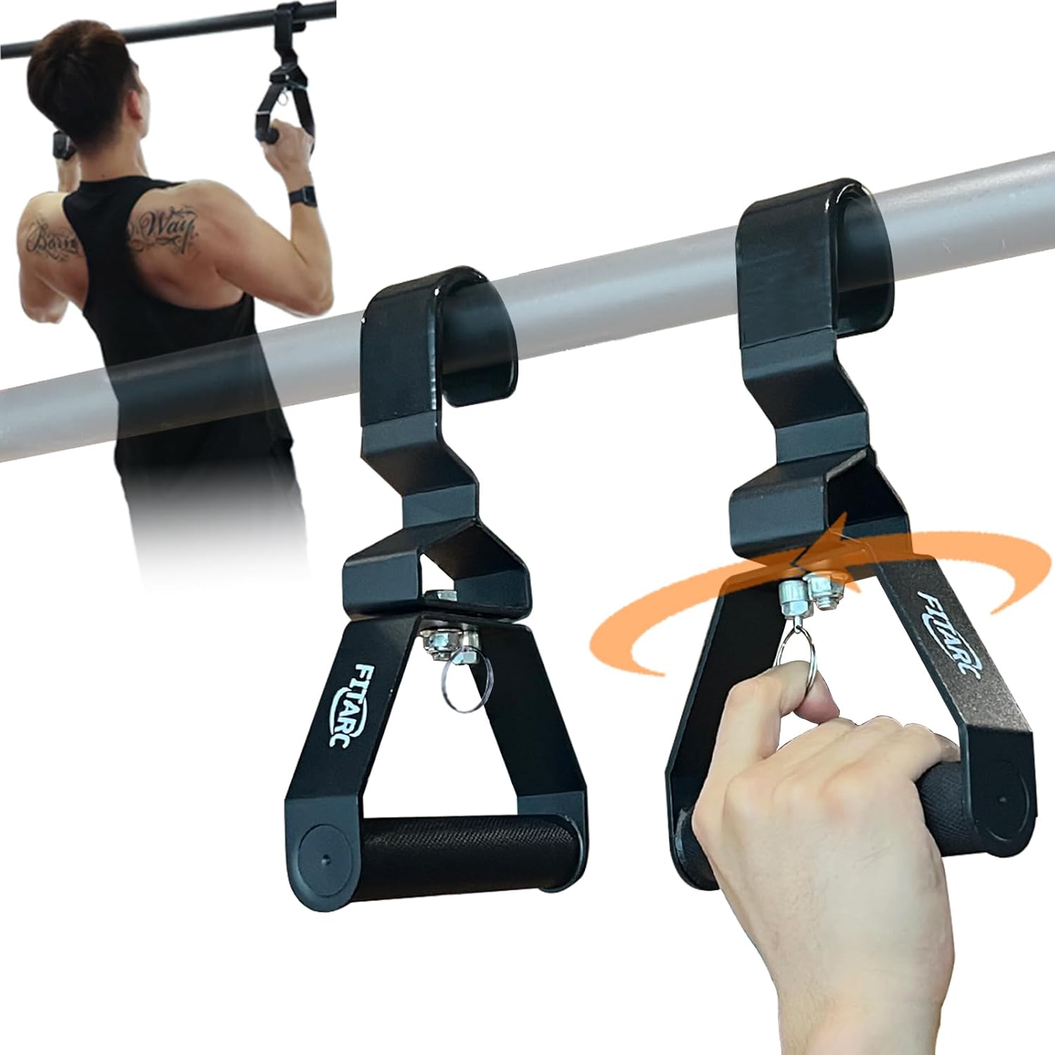 Fitarc Neutral Grip Pull Up Handles for Effective Workouts