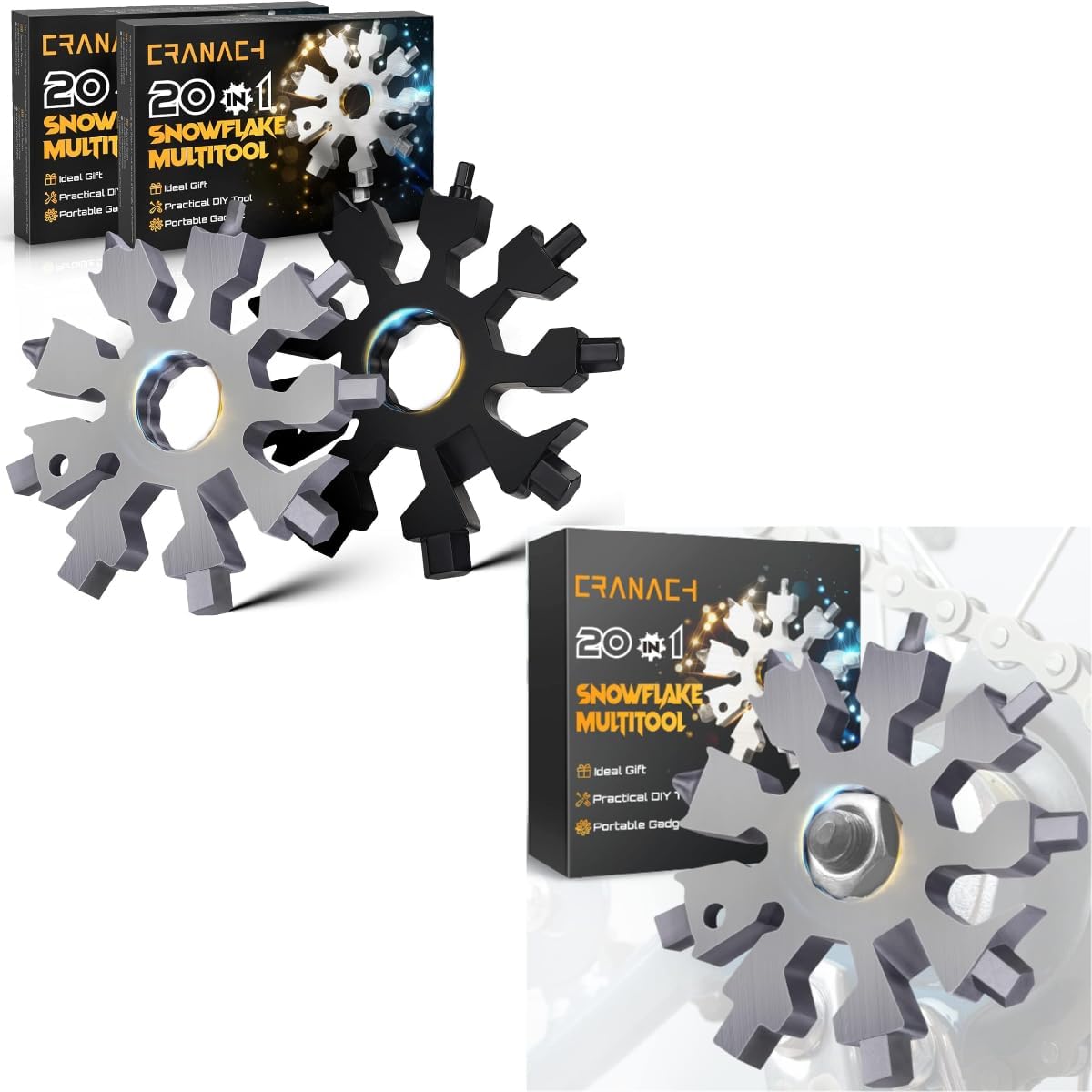 Save Big on Snowflake Multitools - 20 in 1 - CRANACH